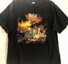 MEAT LOAF 2007 Seize The Night Tour Vintage Bat Monster Black Concert T-Shirt XL - $157.25