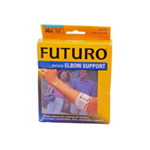 Futuro Sport Adjustable Tennis Elbow Support One Size Red White &amp; Blue NIB - $7.68