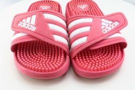 adidas Youth Girls Shoes Size 3 M Pink Slide Synthetic - £17.34 GBP