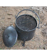 Portable steel medieval Fire Pit for camp furnace - €170,27 EUR