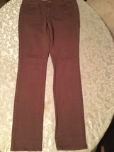 Ladies-Size 4-DKNY jeans-brown-SOHO skinny-Valentine&#39;s Day - £19.10 GBP