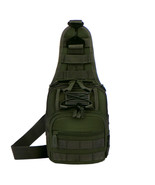 Tactical Messenger Sling Shoulder Bag Molle Straps Multi Pocket Military... - £20.47 GBP