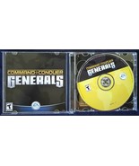 COMMAND AND CONQUER GENERALS EA GAMES PC GAME - $13.52 CAD