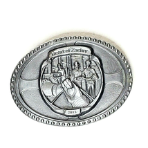 Heart of Zachry Embossed Pewter 2013 Belt Buckle 3 Inch Collectible - $14.83