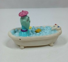 Vintage 1990 Warner Bros Tiny Toon Gogo Dodo In Bathtub Water Toy McDonalds - £2.16 GBP