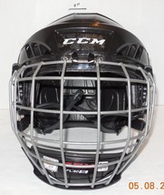 CCM FL40 S Hockey Helmet With CCM FL40 S Face Mask Adjustable 6 3/8”-7” - £37.14 GBP