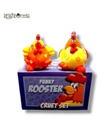 Salt and Pepper POLLASTRA 2 Piece Ceramic Table Set From Hens Collection - $317.90 MXN