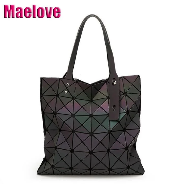 Hot Sale women-messenger-bags Hologram/Luminous Bag Noctilucent  Geometry Lattic - £24.52 GBP