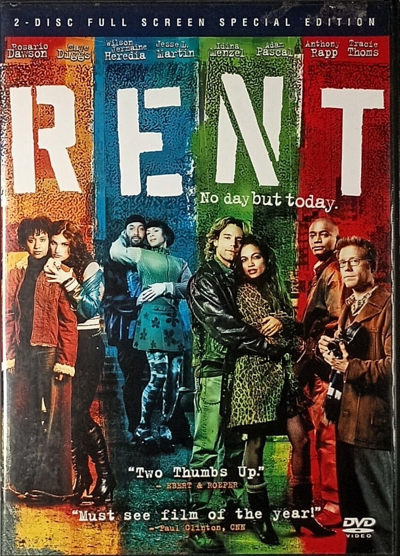 Rent  [2-DVD Special Edition FS 2006] Anthony Rapp, Adam Pascal, Rosario... - $2.27