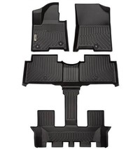 OREALTREND Floor Mats  for Kia Sorento 7 Seats 2021-2024 Hybrid TPE All-Weather - $169.99