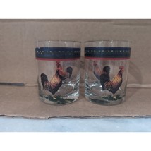 International Tableworks Rooster High Ball Glass, Set of 2, Farmhouse Glassware - $11.88