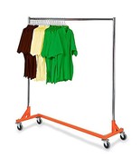 Only Hangers Commercial Grade Rolling Z Rack with Nesting Orange Base - €94,34 EUR