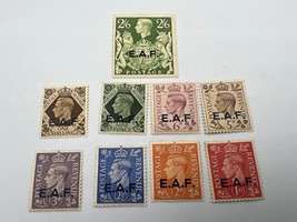 Somalia E.A.F 1943-46 Set of 9 SGS1-S9 Very Fine  Lightly Hinged - £39.12 GBP