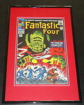 Fantastic Four #49 Cover Framed 11x17 Photo Display Official Repro Galactus - £39.13 GBP