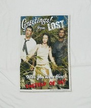 Lost Tv Series Greetings! Wish You Were Here Instead Of Us! T-Shirt New Unworn - £9.30 GBP+