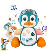 New Penguin Musical Baby Toy Lights Interactive Development Gift - £17.29 GBP