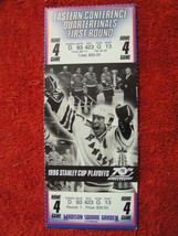 NY Rangers 1996 Stanley Cup Playoffs Quarterfinals 1st Round Game 4 Ticket Stub - £7.11 GBP