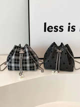 Chain Drawstring Bucket Bag - $23.25