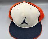 Air Jordan Hat Men 7 5/8 Embroidered Logo Jumpman Fitted Cap Carmelo Ant... - $84.44