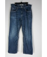 BKE Jake Jeans Mens Size 32Sx27 Blue Straight Leg - $513.25 MXN