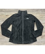 The North Face Women&#39;s Fleece Jacket Black Full Zip Outdoors Soft Size S... - £15.56 GBP