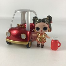 L.O.L. Surprise Lunar New Year Golden B.B. Doll Metallic Cozy Coupe Car ... - $24.70