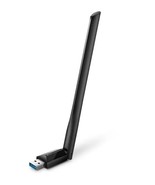 TP-LINK Archer T3U Plus 1300Mbps Wireless Dual-Band USB Adapter - Black - $27.12 CAD