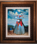 CHEVAL "FIFTH ELEMENT" SIGNED NUMBERED ART PRINT SURREALISM/ALICE WONDER... - $712.50