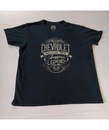 Men&#39;s XL Black T-Shirt Chevrolet Motor Div American Legend GM Est. 1911 ... - $359.14 MXN