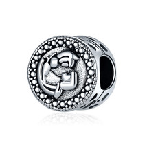 Round Old World Silver Spacer Bead - $2.96