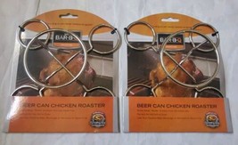 2 New Beer Can Chicken Roaster From Mr Bar-B-Q BBQ Barbecue Grill Oven Smoker - £14.31 GBP