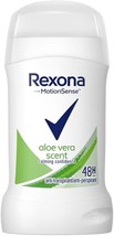 Rexona Antiperspirant Aloe Vera Stick 40ml 48h Protection -FREE Shipping - £7.15 GBP