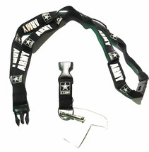 United States U.S Army Lanyard Keychain Keyring Neck Release With Clip - £3.94 GBP