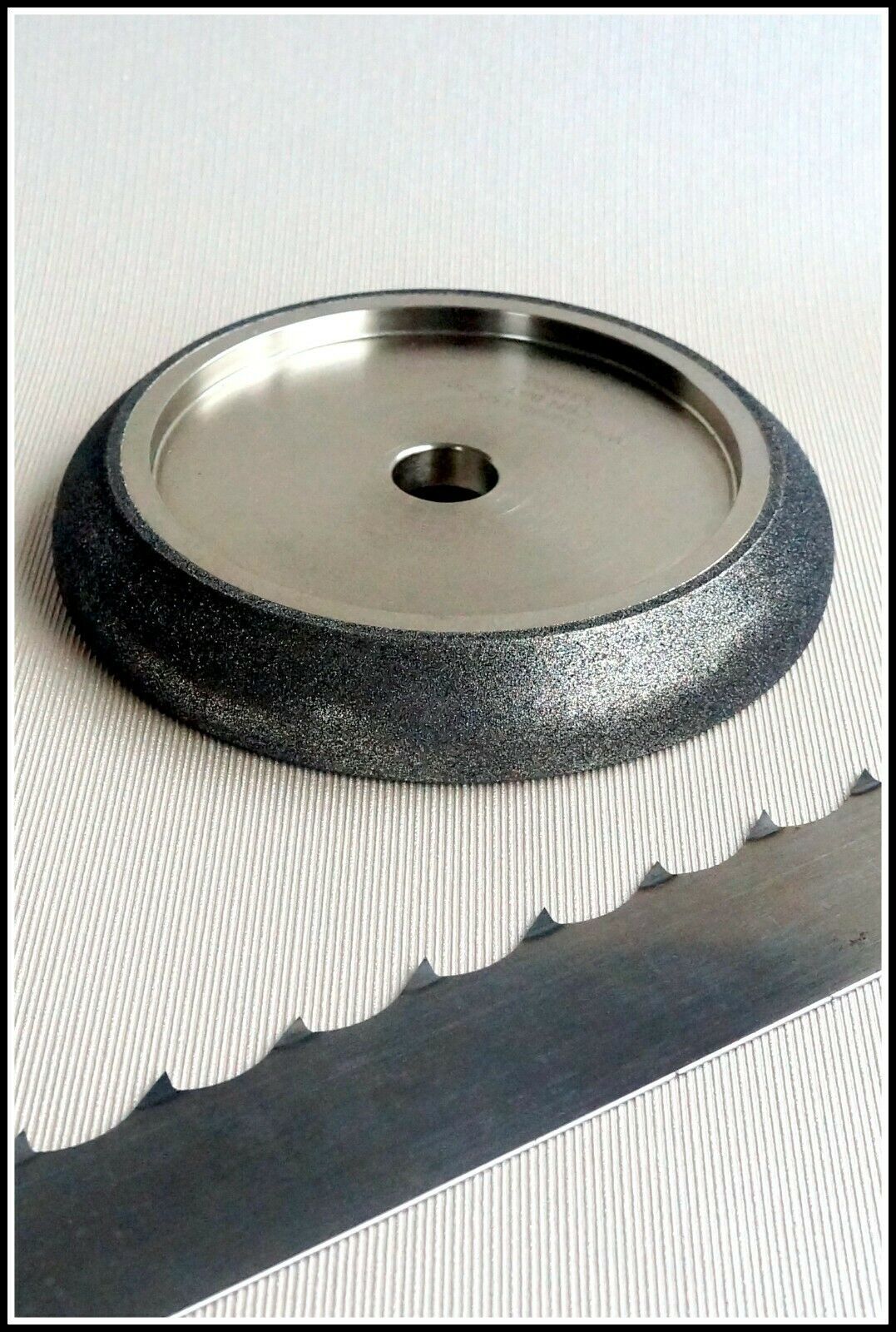 Primary image for BAT Band saw CBN grinding wheel for Lenox Woodmaster bandsaw sharpening disc