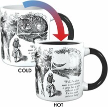 ALICE IN WONDERLAND Mug Heat Activated Transforming Disappearing Cheshir... - $24.99