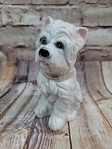 2001 Cornerstone Creations Dod Porcelain Figurine White Scotch Terrier 5 1/2&quot; - £8.30 GBP