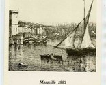Marseille 1880 M/S Renaissance Menu Paquet Lines 1969 - $17.82