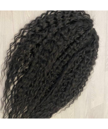 black hair/dark hair/the brunette/curly hair dreadlocks made of syntheti... - £107.37 GBP