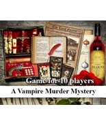 VAMPIRE Murder Mystery dinner party game download. Instant Download. | P... - $19.95