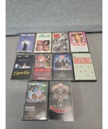 Lot Of 10 Vintage Cassette Tapes Guns Roses Poison Jets Culture (A4) - £15.15 GBP