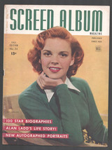 Screen Album #24 Fall 1943-Dell-Judy Garland cover-Large star photos-Veronica... - £56.19 GBP