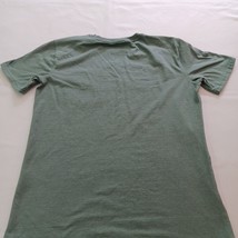 Carhartt Original Fit Men's Green Cotton Blend Workwear Shirt Pocket Size S(4/6) image 9