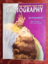Popular Photography Magazine March 1950 Fons Iannelli Photos - £12.74 GBP