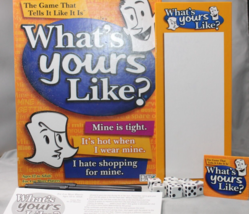 WHAT&#39;S YOURS LIKE? Family GAME NIGHT &amp; Party Board Card Game 2007 Patch ... - £6.92 GBP