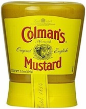 Colman&#39;s Squeezy Mustard, 5.3-Oz., Pack of 6 - £25.31 GBP