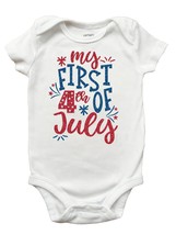 My First 4th of July Shirt, 4th of July Shirt for Girls, First 4th of July Shirt - $11.99