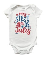 My First 4th of July Shirt, 4th of July Shirt for Girls, First 4th of Ju... - £9.56 GBP