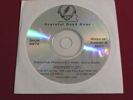 Grateful Dead Hour Radio Show #672 Cd Week Of August 6, 2001 No Cue Sheet *Rare* - £19.34 GBP