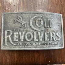 Colt Revolvers, the worlds right arm Gun Collectors Second Amendment Belt Buckle - £7.64 GBP