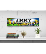 Brazil National Football - Personalized Name Poster, Customized Wall Art... - €15,44 EUR+